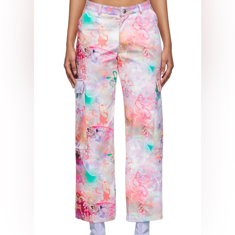 COLLINA STRADA | multicolor cargo trousers